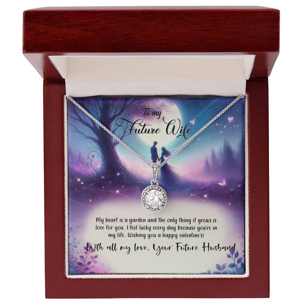 Valentine-st19d Eternal Hope Necklace, Gift to my Future Wife with Beautiful Message Card