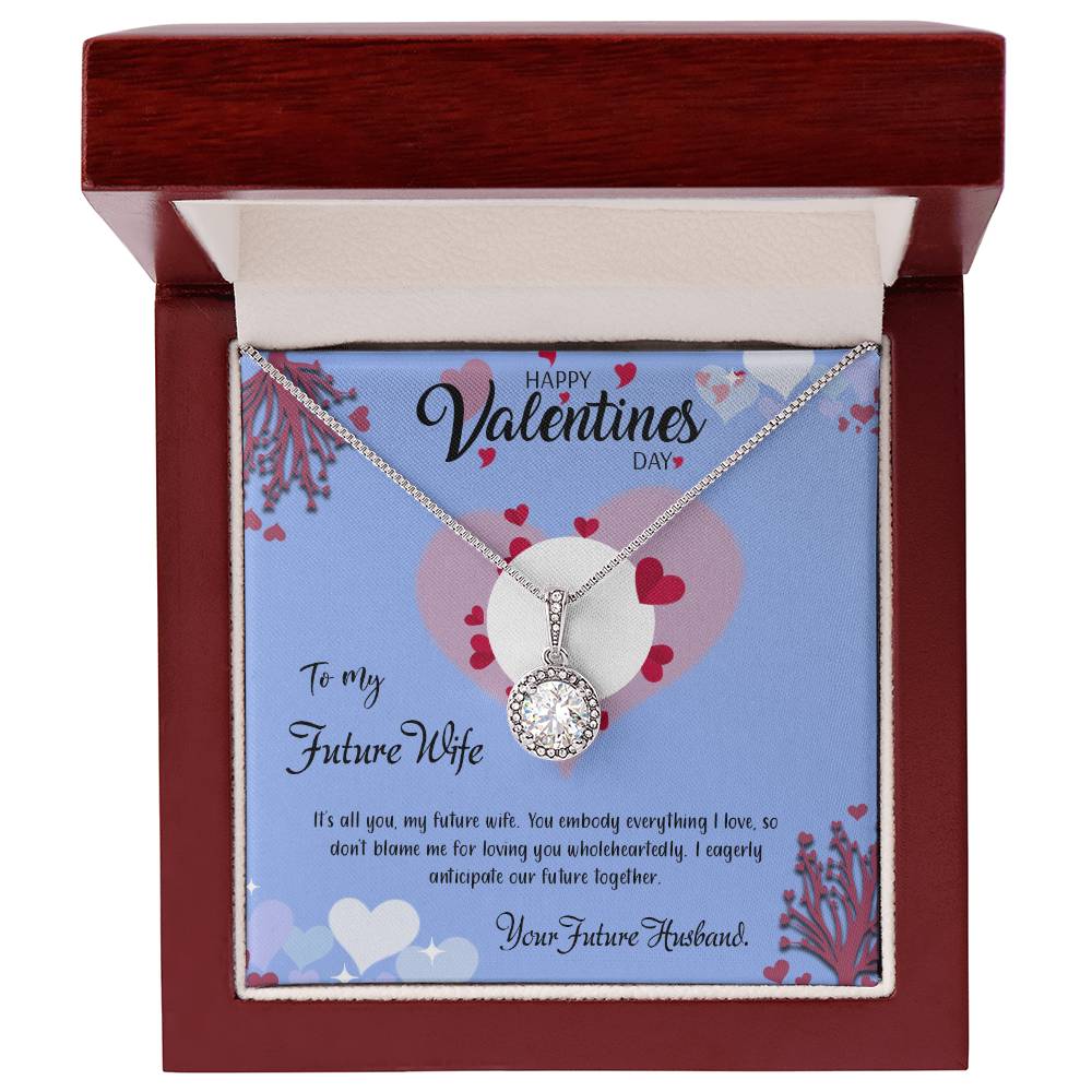 valentine-30d Eternal Hope Necklace, Gift to my Future Wife with Beautiful Message Card