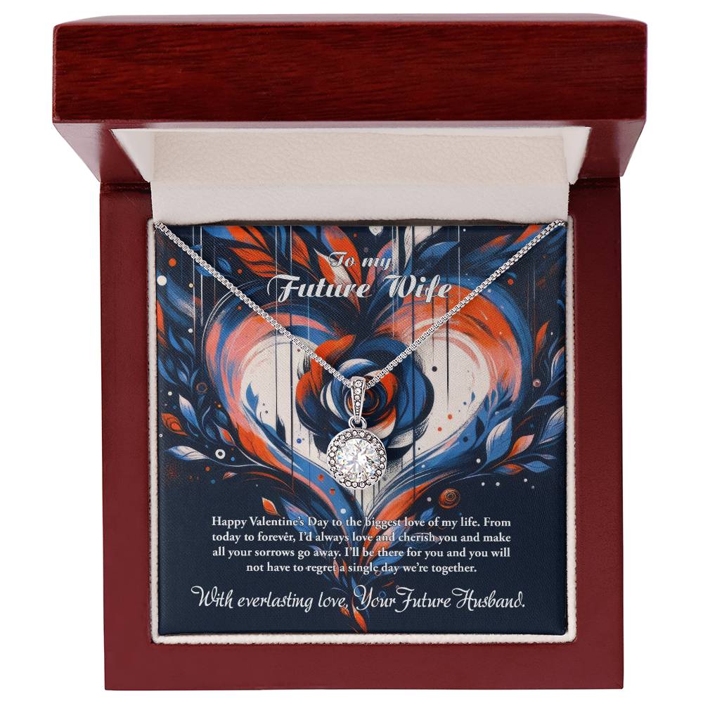 Valentine-st24d Eternal Hope Necklace, Gift to my Future Wife with Beautiful Message Card