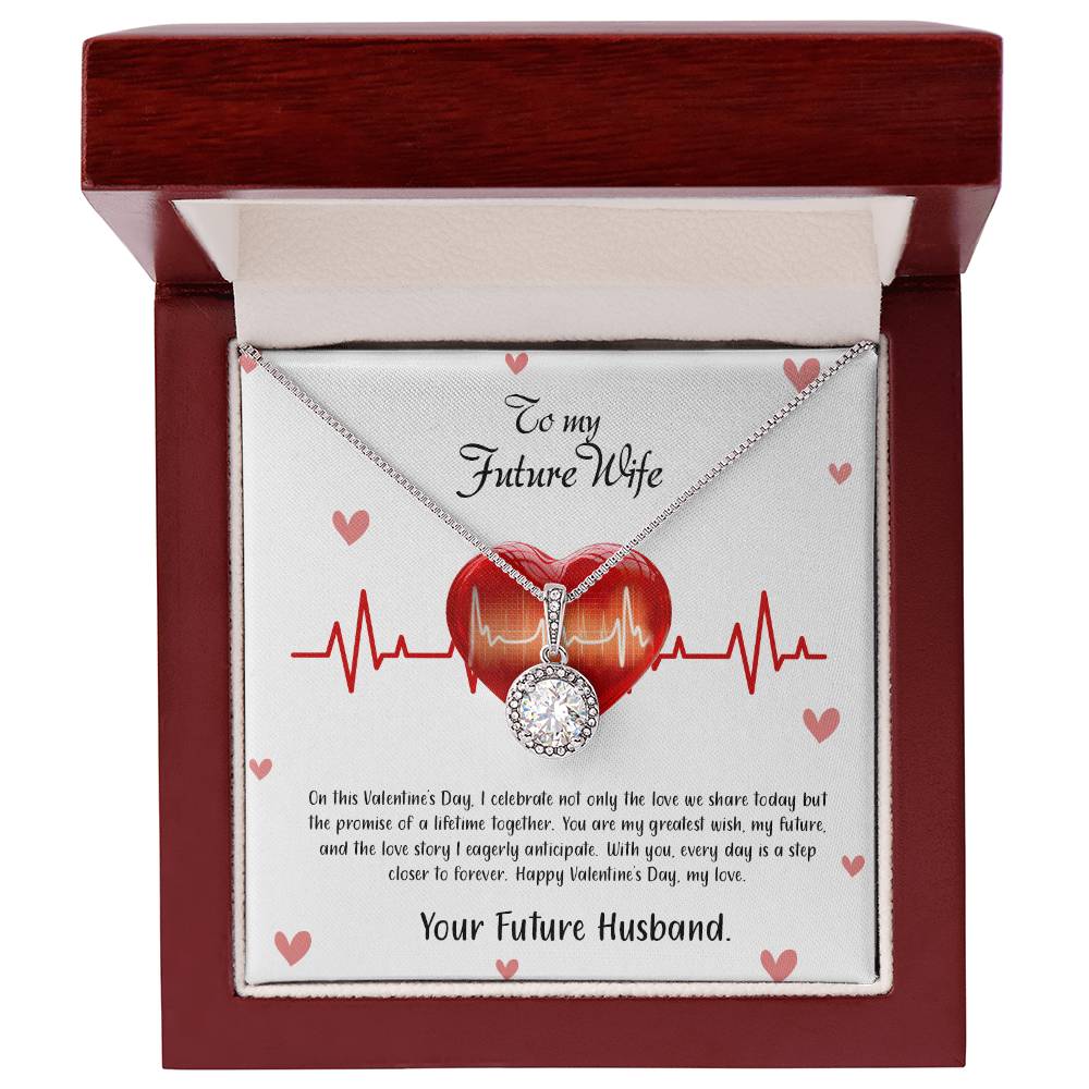 valentine-33d Eternal Hope Necklace, Gift to my Future Wife with Beautiful Message Card