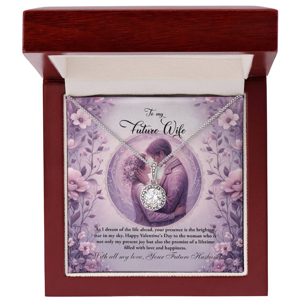 Valentine-st26d Eternal Hope Necklace, Gift to my Future Wife with Beautiful Message Card