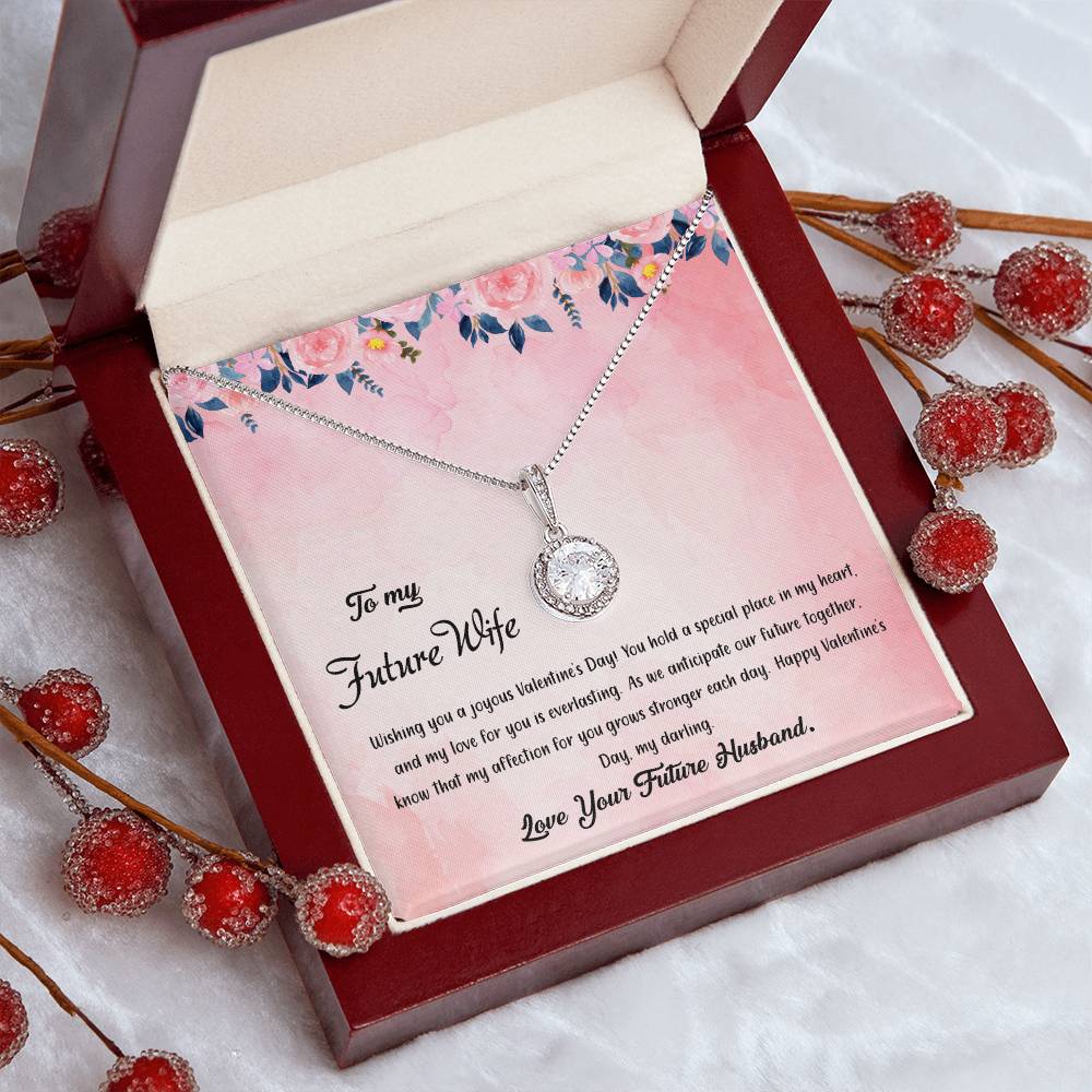 valentine-38d Eternal Hope Necklace, Gift to my Future Wife with Beautiful Message Card