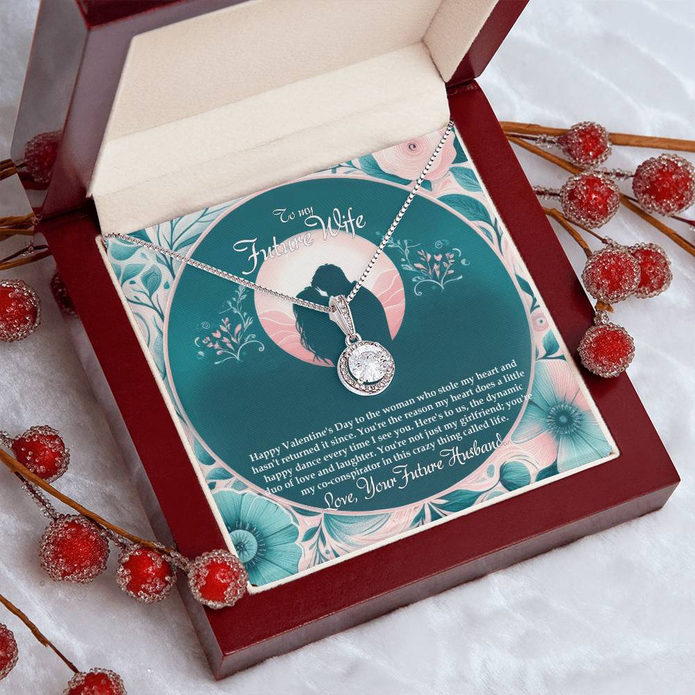 Valentine-st32d Eternal Hope Necklace, Gift to my Future Wife with Beautiful Message Card