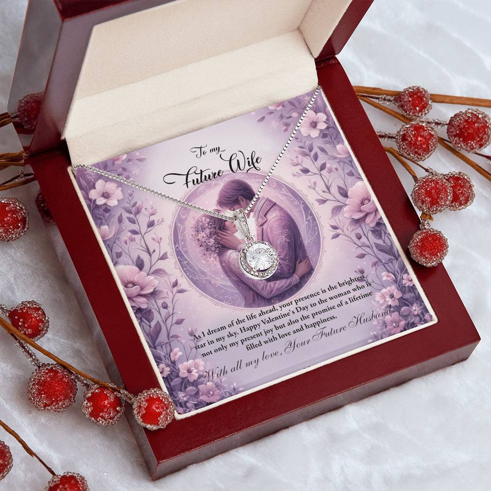 Valentine-st26d Eternal Hope Necklace, Gift to my Future Wife with Beautiful Message Card