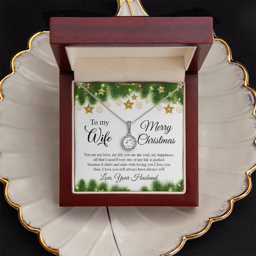 4004 Eternal Hope Necklace, Gift to My Wife with Beautiful Message Card