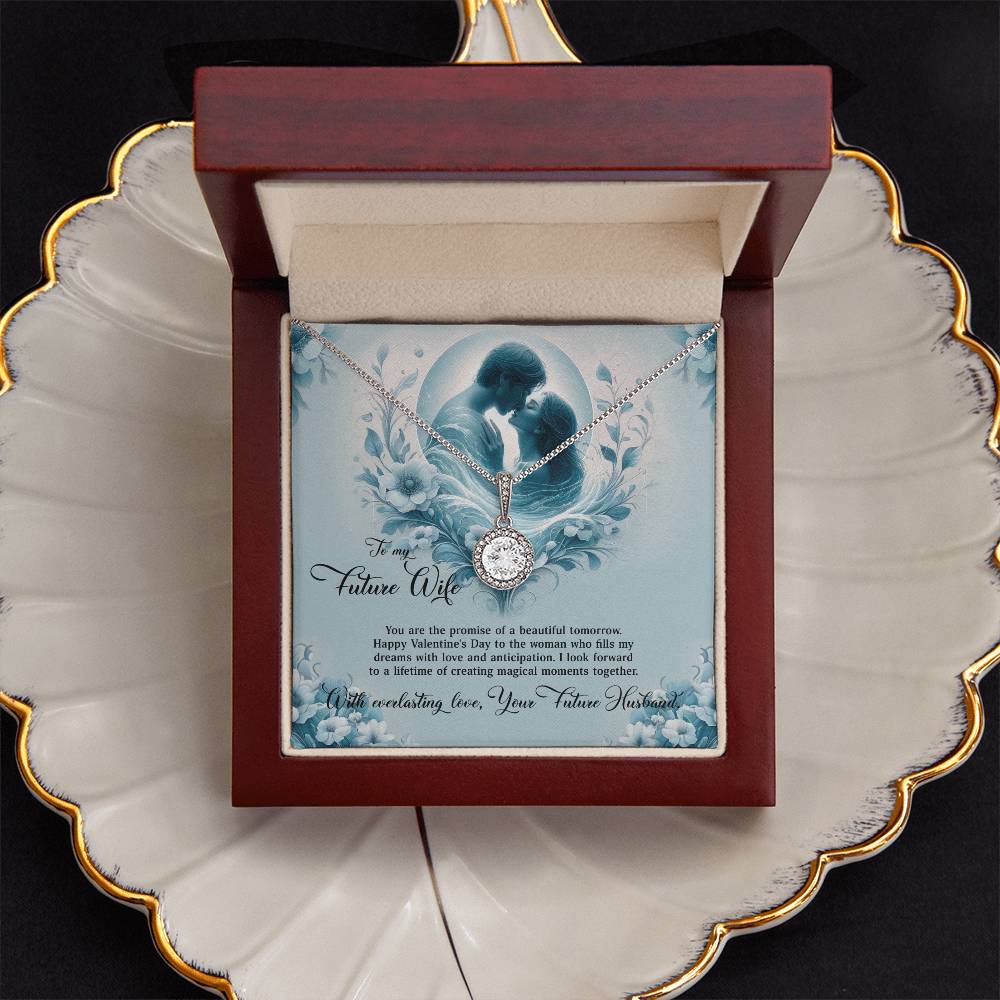 Valentine-st29d Eternal Hope Necklace, Gift to my Future Wife with Beautiful Message Card