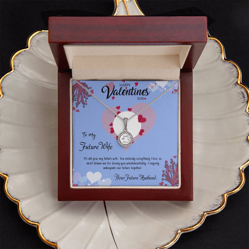 valentine-30d Eternal Hope Necklace, Gift to my Future Wife with Beautiful Message Card