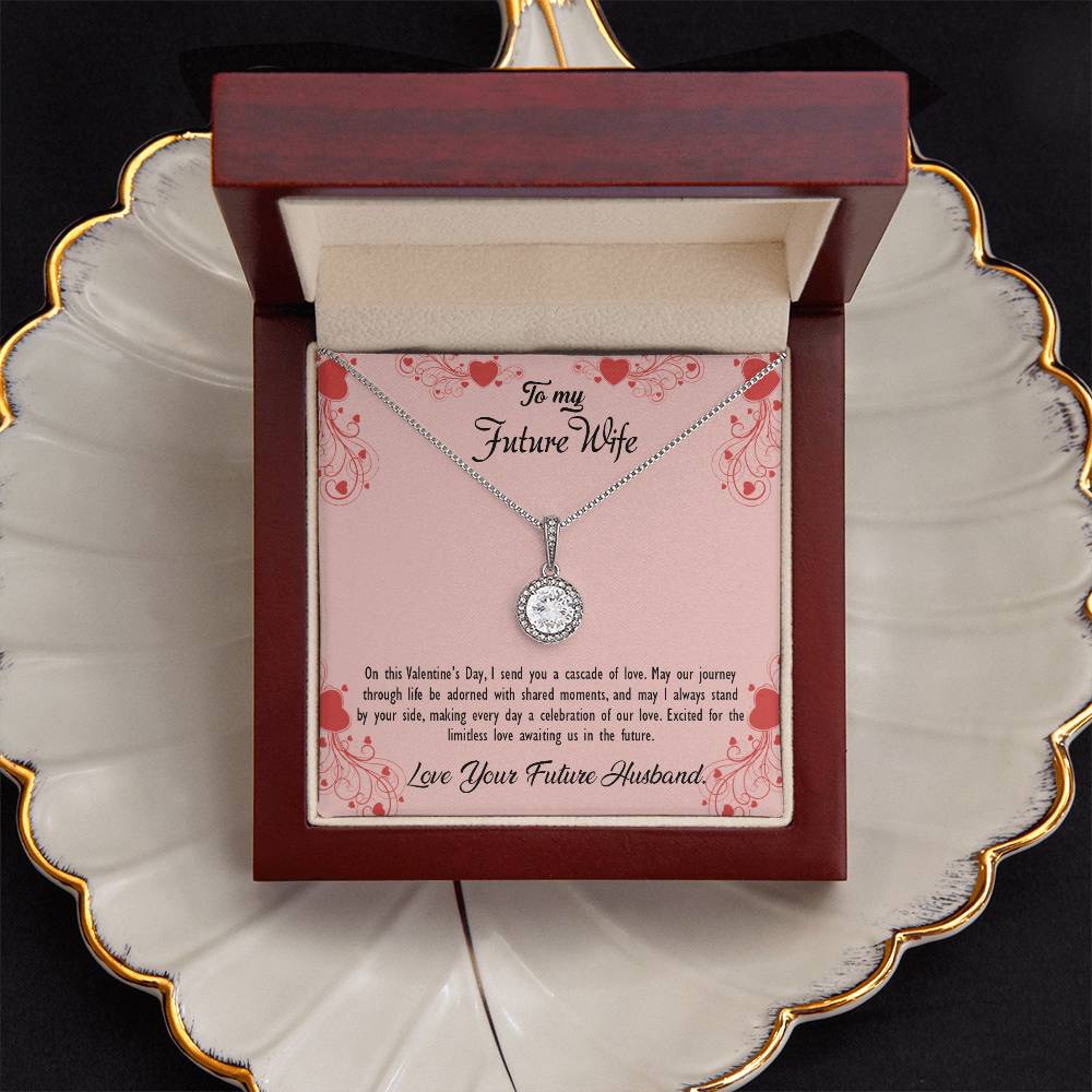 valentine-29d Eternal Hope Necklace, Gift to my Future Wife with Beautiful Message Card