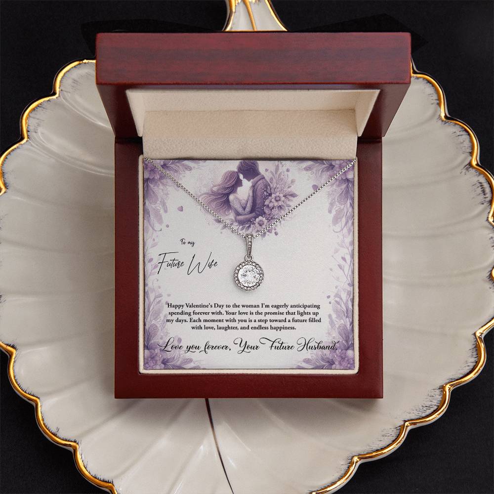 Valentine-st10d Eternal Hope Necklace, Gift to my Future Wife with Beautiful Message Card