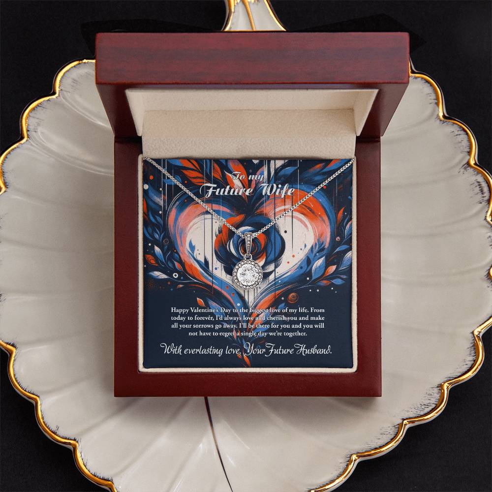 Valentine-st24d Eternal Hope Necklace, Gift to my Future Wife with Beautiful Message Card