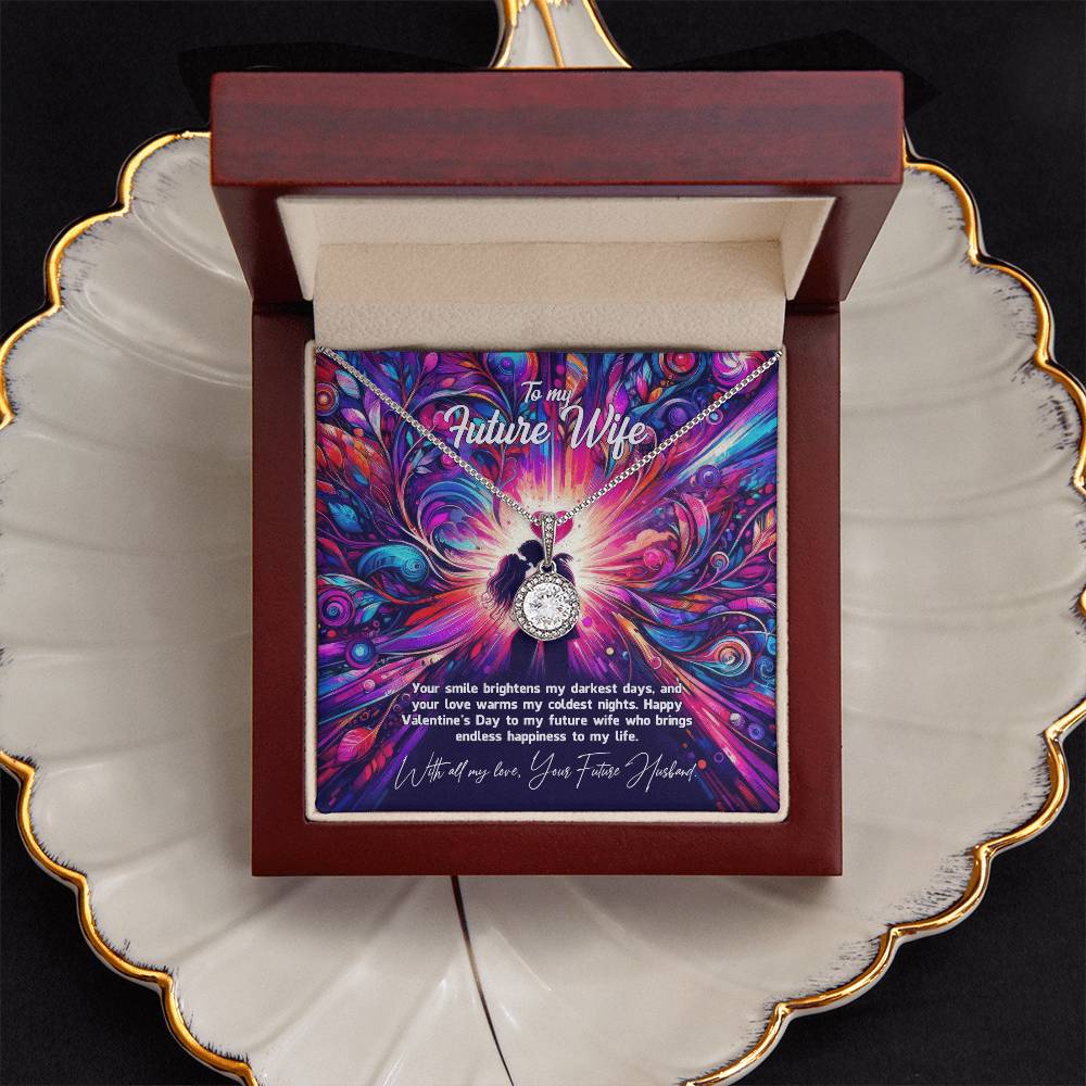 Valentine-st20d Eternal Hope Necklace, Gift to my Future Wife with Beautiful Message Card