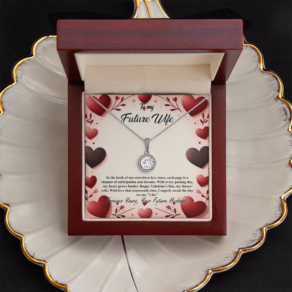 Valentine-st7d Eternal Hope Necklace, Gift to my Future Wife with Beautiful Message Card