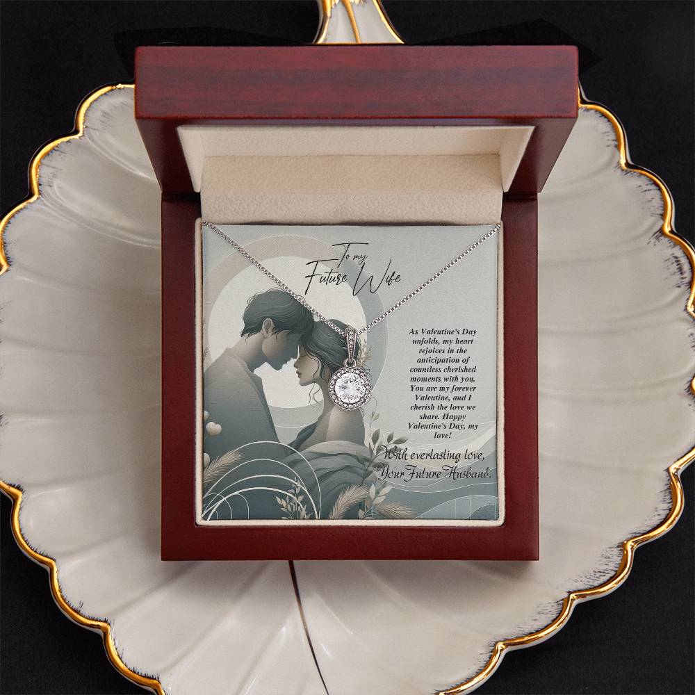 Valentine-st22d Eternal Hope Necklace, Gift to my Future Wife with Beautiful Message Card