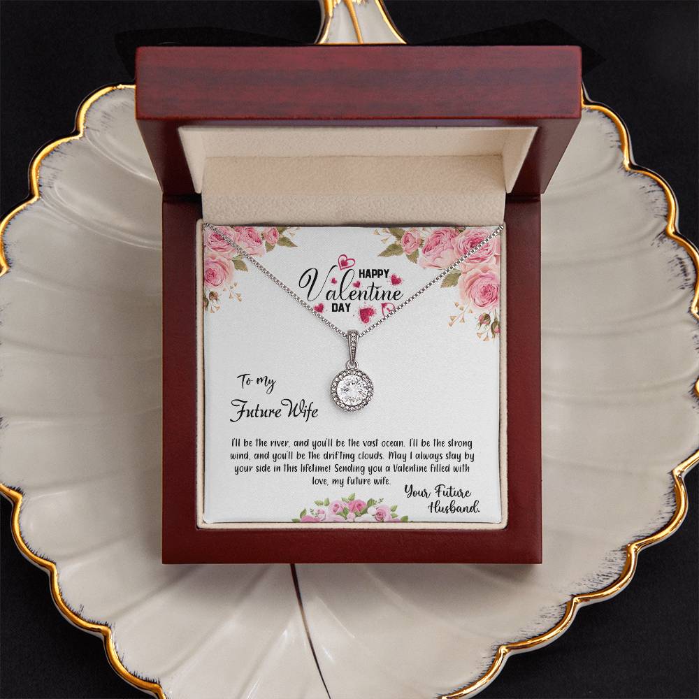 valentine-31d Eternal Hope Necklace, Gift to my Future Wife with Beautiful Message Card