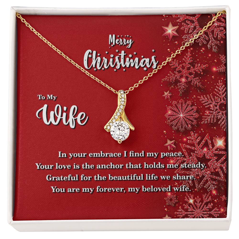 4013 Alluring Beauty Necklace, Gift to my Wife with very nice Message Card