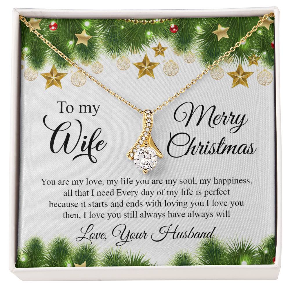4004 Alluring Beauty Necklace, Gift to my Wife with very nice Message Card