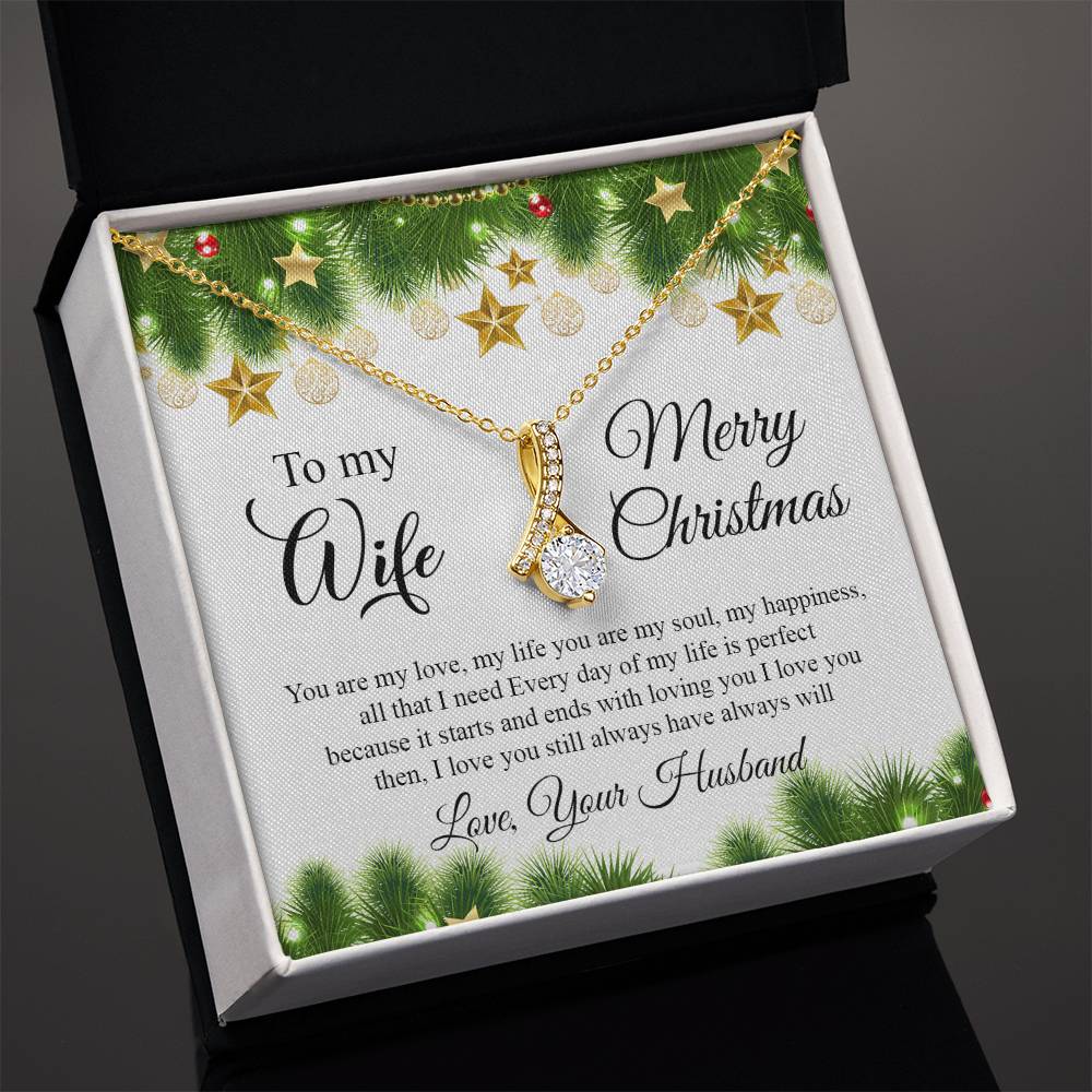 4004 Alluring Beauty Necklace, Gift to my Wife with very nice Message Card