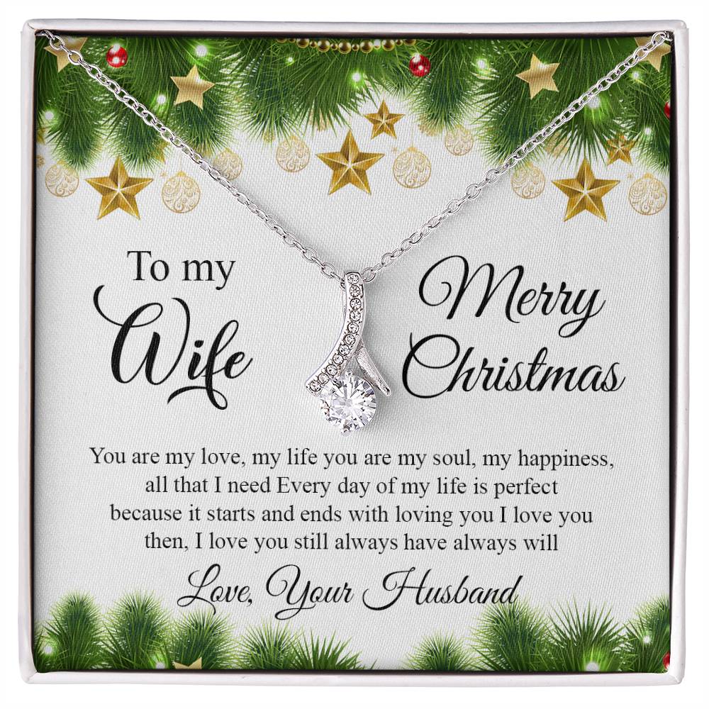 4004 Alluring Beauty Necklace, Gift to my Wife with very nice Message Card