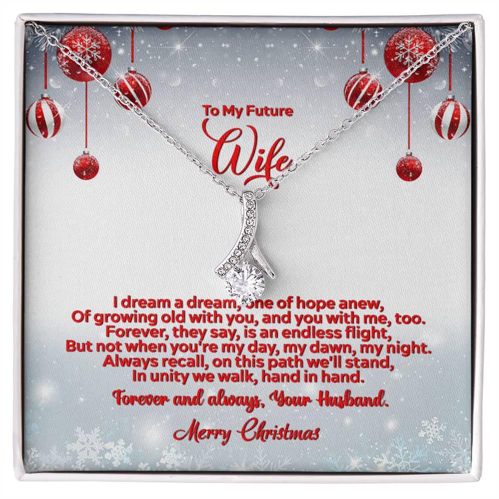 4012b Alluring Beauty Necklace, Gift to my Wife with very nice Message Card