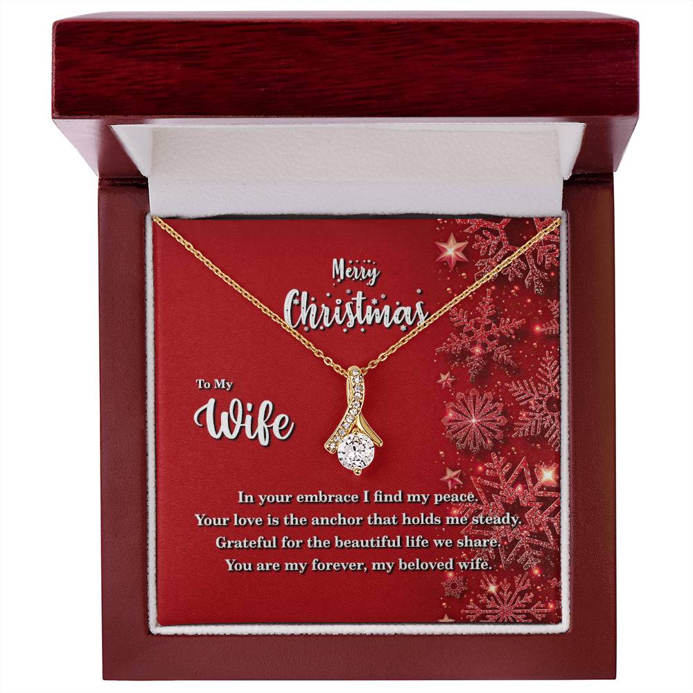 4013 Alluring Beauty Necklace, Gift to my Wife with very nice Message Card