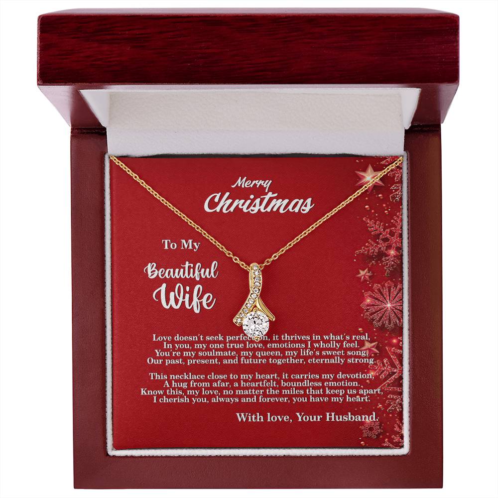 4013a Alluring Beauty Necklace, Gift to my Wife with very nice Message Card