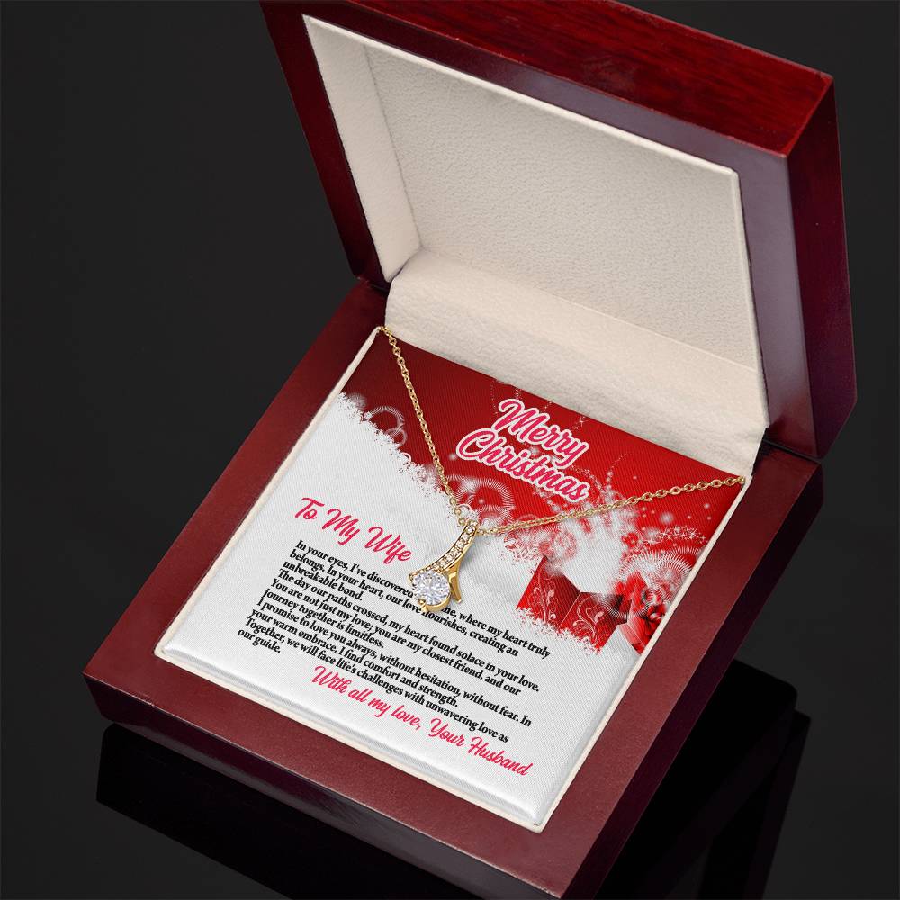 4003a Alluring Beauty Necklace, Gift to my Wife with very nice Message Card