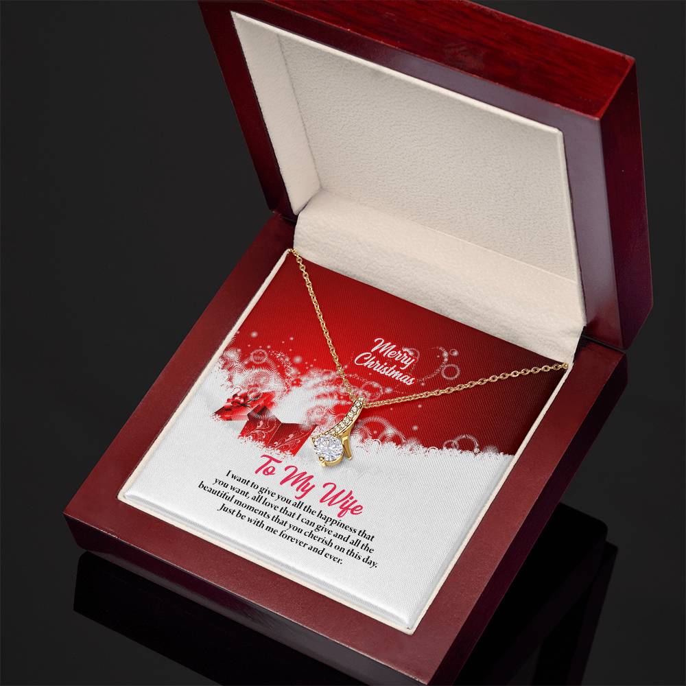 4003 Alluring Beauty Necklace, Gift to my Wife with very nice Message Card