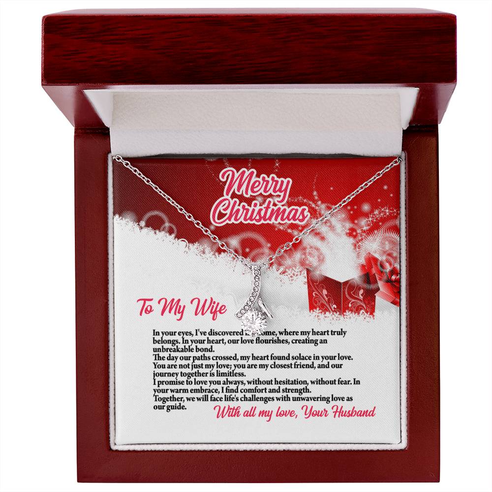 4003a Alluring Beauty Necklace, Gift to my Wife with very nice Message Card