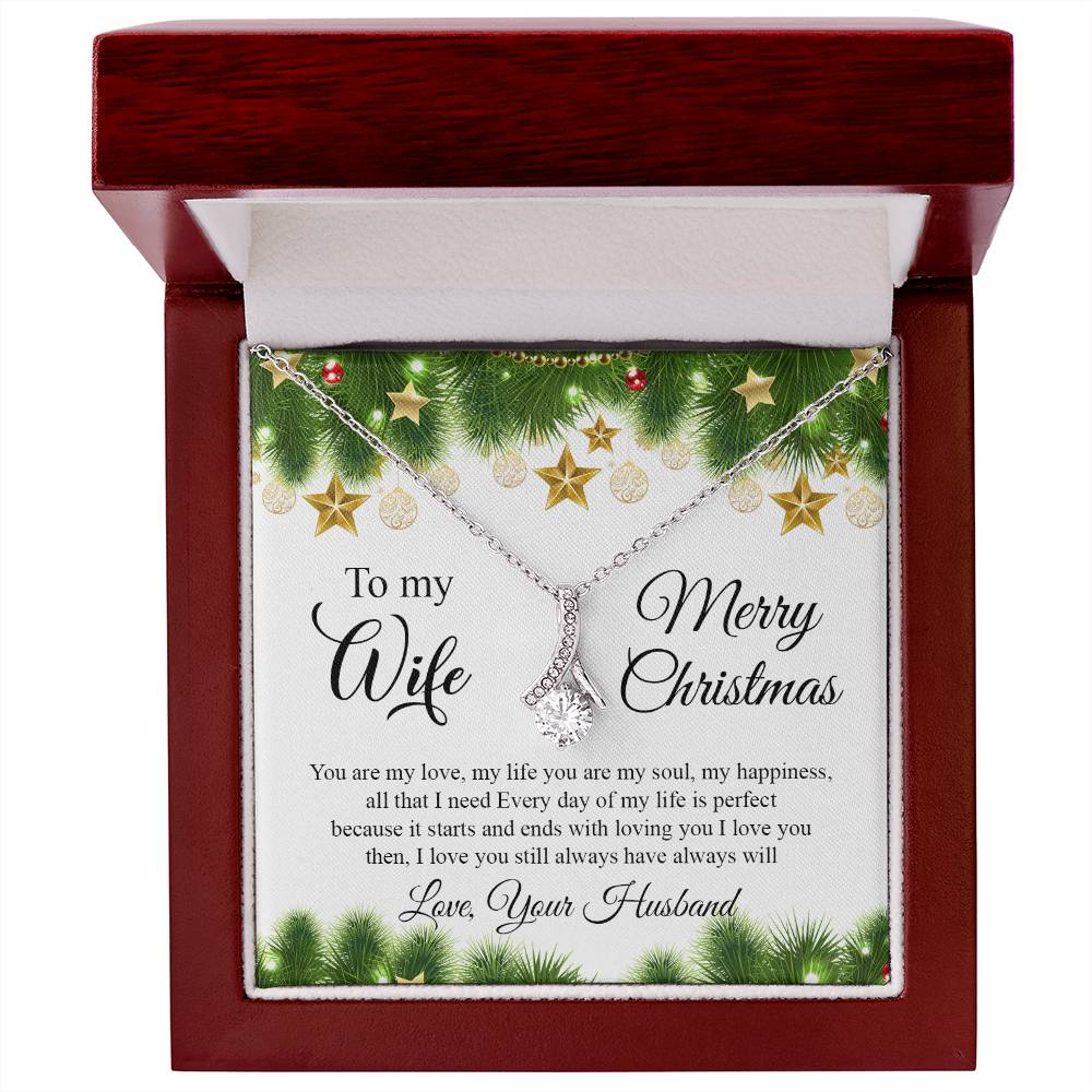 4004 Alluring Beauty Necklace, Gift to my Wife with very nice Message Card