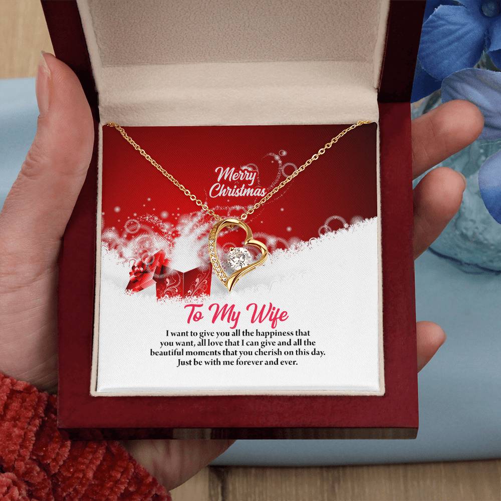 4003 Forever Love Necklace, Gift to my Wife with beautiful Message Card