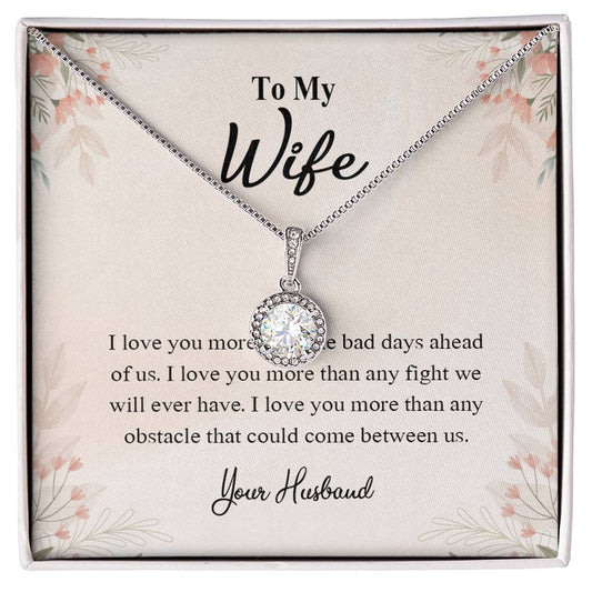 4025a Eternal Hope Necklace, Gift to My Wife with Beautiful Message Card