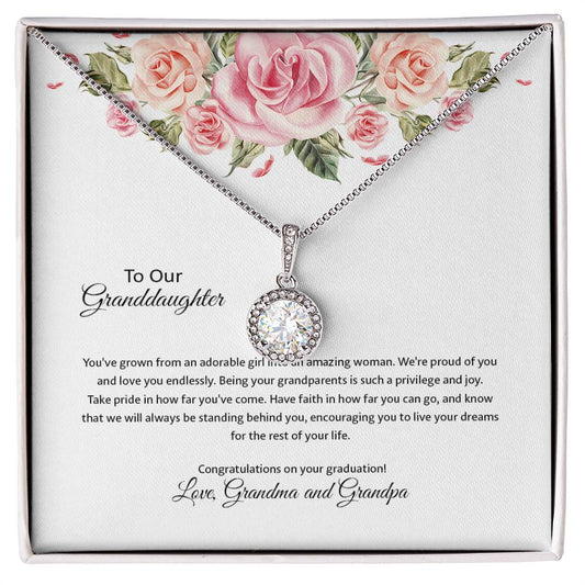 4031a Eternal Hope Necklace, Gift to my Granddaughter with Beautiful Message Card