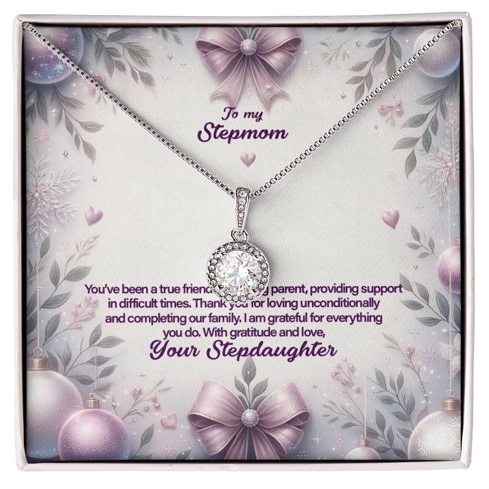 4053b Eternal Hope Necklace, Gift to my Stepmom with Beautiful Message Card