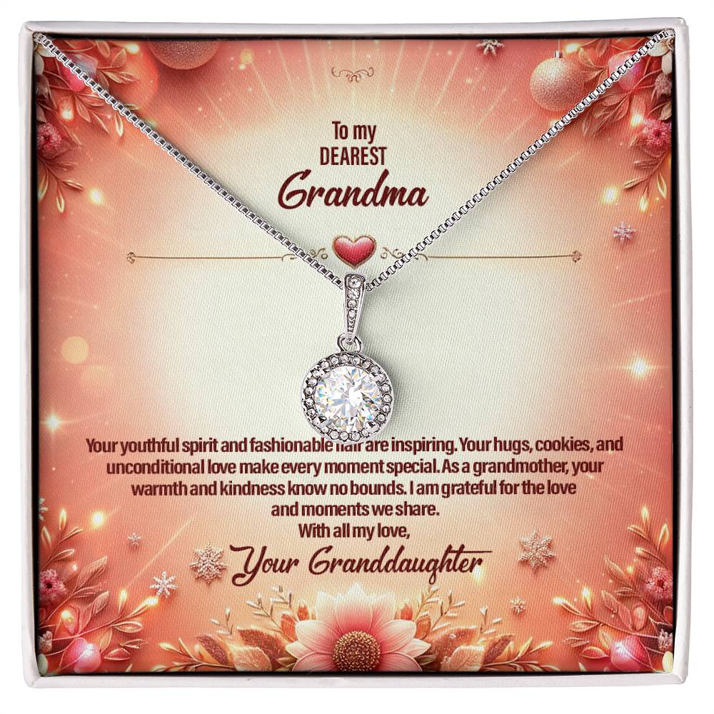 4051c Eternal Hope Necklace, Gift to my Grandma with Beautiful Message Card