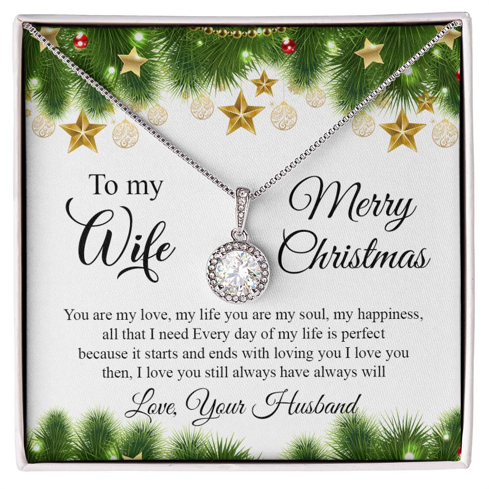 4004 Eternal Hope Necklace, Gift to My Wife with Beautiful Message Card