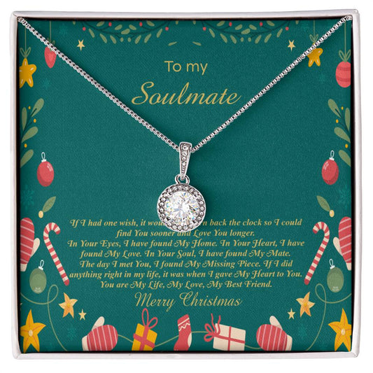 94098a Eternal Hope Necklace, Gift to My Soulmate with Beautiful Message Card