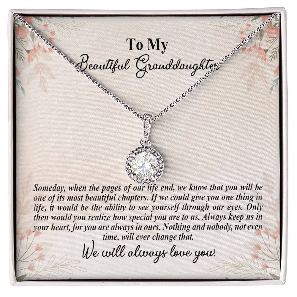 4025d Eternal Hope Necklace, Gift to my Granddaughter with Beautiful Message Card