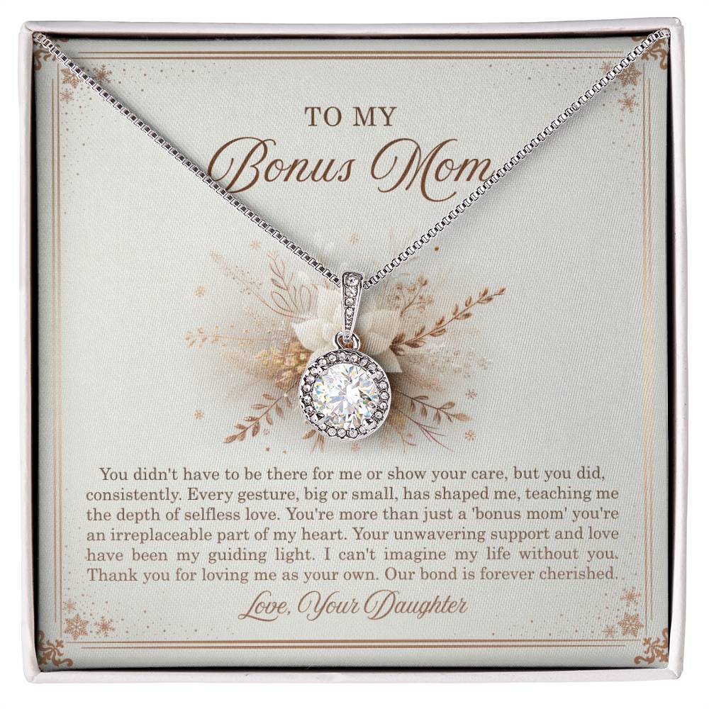 95318 a Eternal Hope Necklace, Gift to my Stepmom with Beautiful Message Card