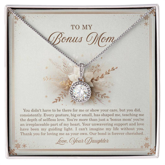 95318 a Eternal Hope Necklace, Gift to my Stepmom with Beautiful Message Card