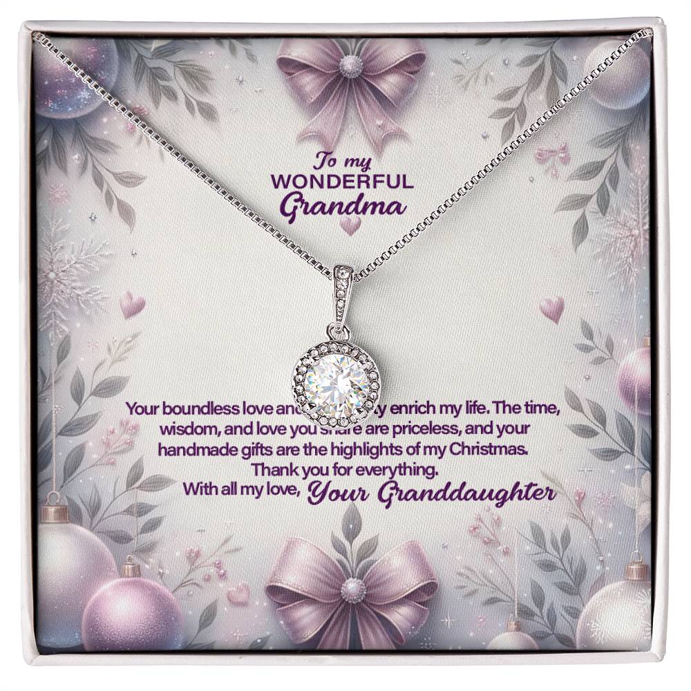 4053d Eternal Hope Necklace, Gift to my Grandma with Beautiful Message Card