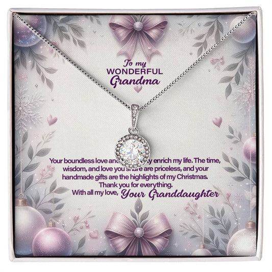 4053d Eternal Hope Necklace, Gift to my Grandma with Beautiful Message Card