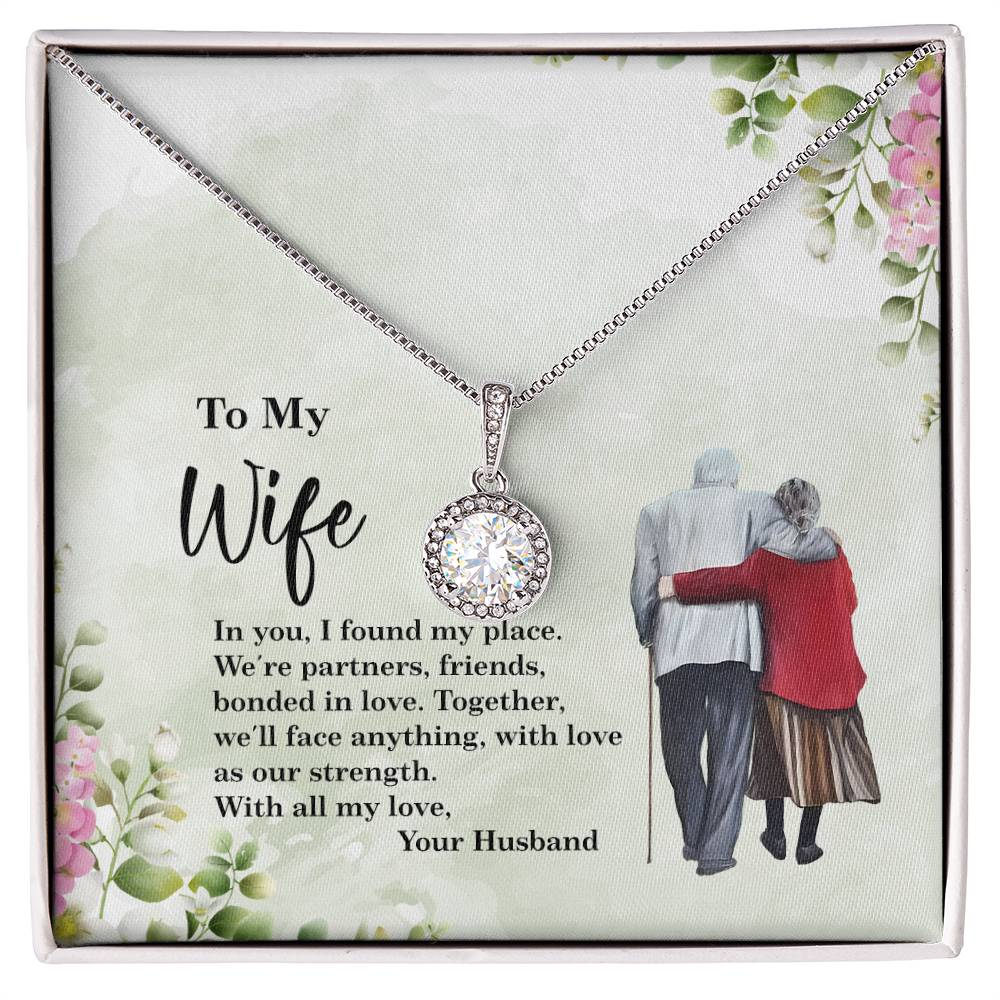 4028a Eternal Hope Necklace, Gift to My Wife with Beautiful Message Card