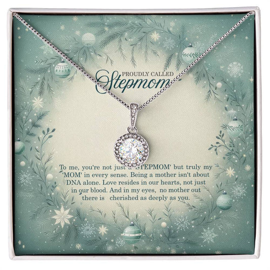 95320 b Eternal Hope Necklace, Gift to my Stepmom with Beautiful Message Card