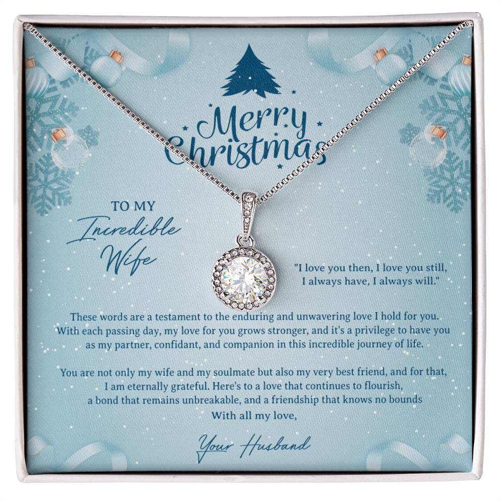 94351c Eternal Hope Necklace, Gift to My Wife with Beautiful Message Card