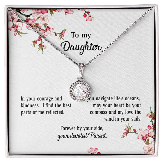 4039a Eternal Hope Necklace, Gift to my Daughter with Beautiful Message Card