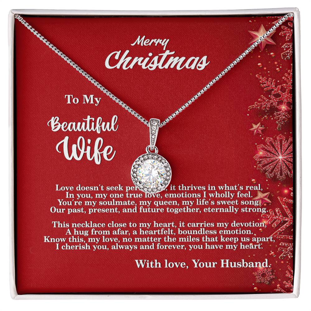 4013a Eternal Hope Necklace, Gift to My Wife with Beautiful Message Card