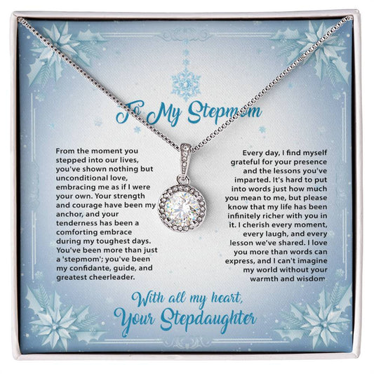 95315 a Eternal Hope Necklace, Gift to my Stepmom with Beautiful Message Card