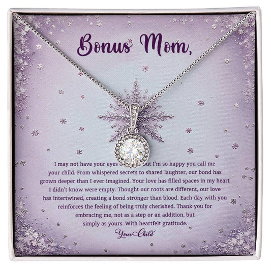 95314 a Eternal Hope Necklace, Gift to my Stepmom with Beautiful Message Card