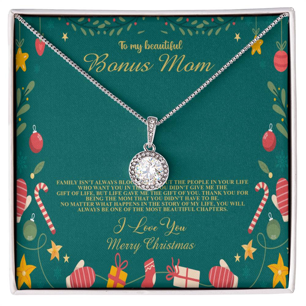 94098c Eternal Hope Necklace, Gift to my Stepmom with Beautiful Message Card