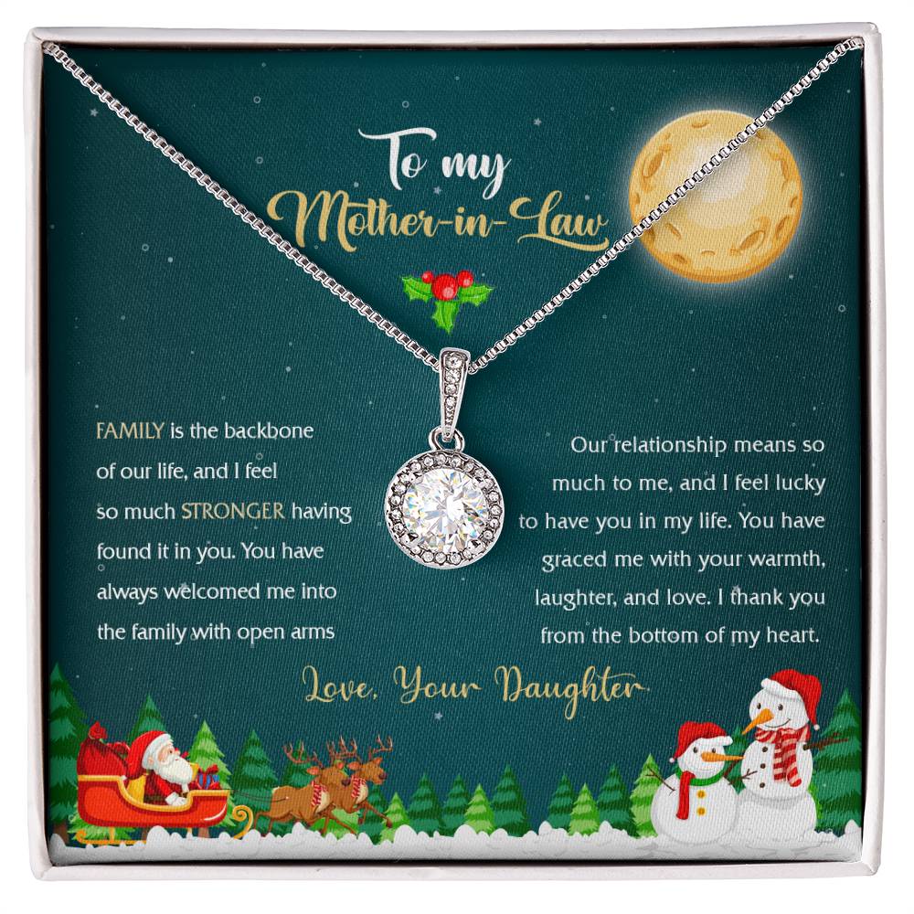 94314c Eternal Hope Necklace, Gift to my Stepmom with Beautiful Message Card